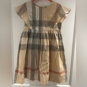 Girls Burberry Dress